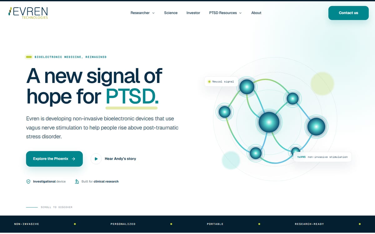 Screenshot of Evren Technologies